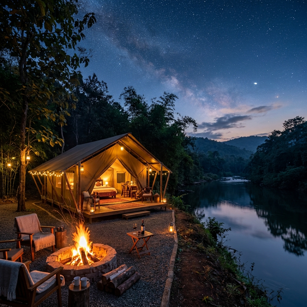 Riverside Camping
