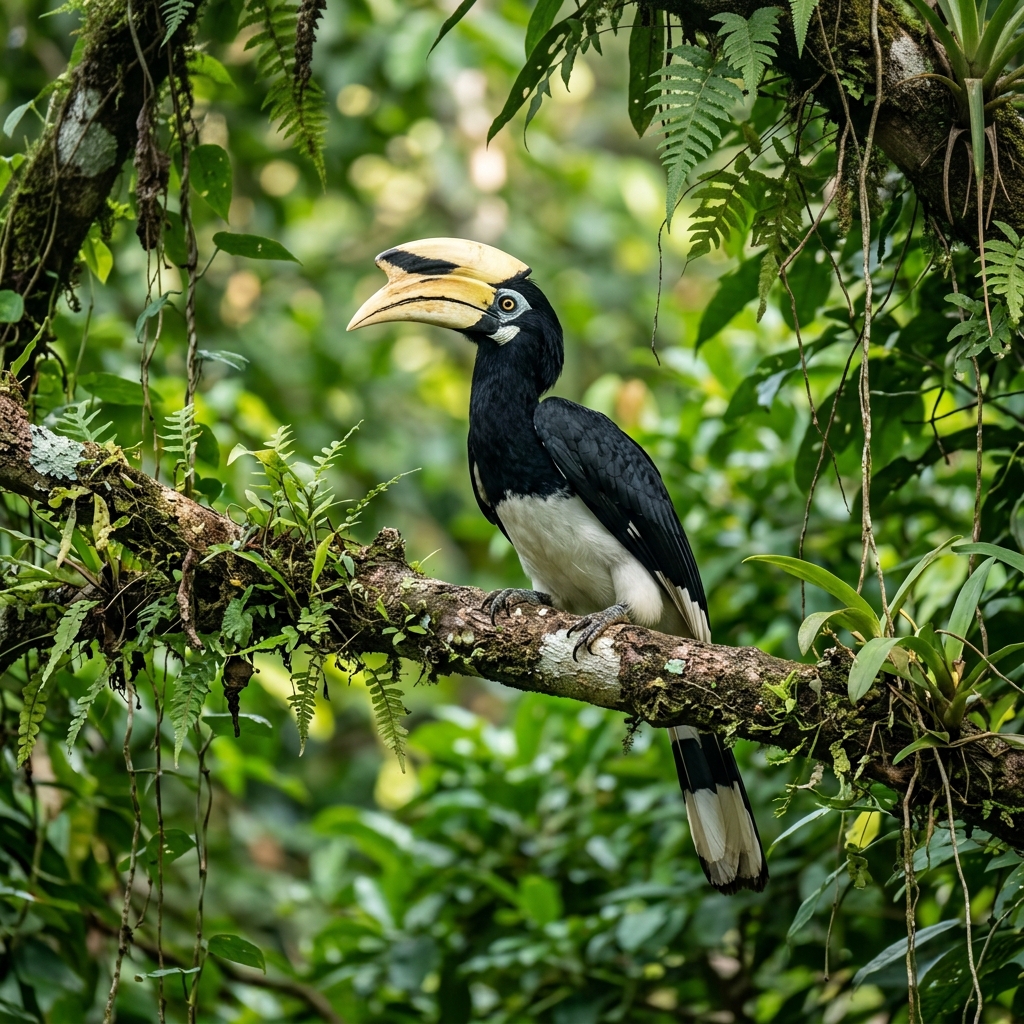 Malabar Pied Hornbill
